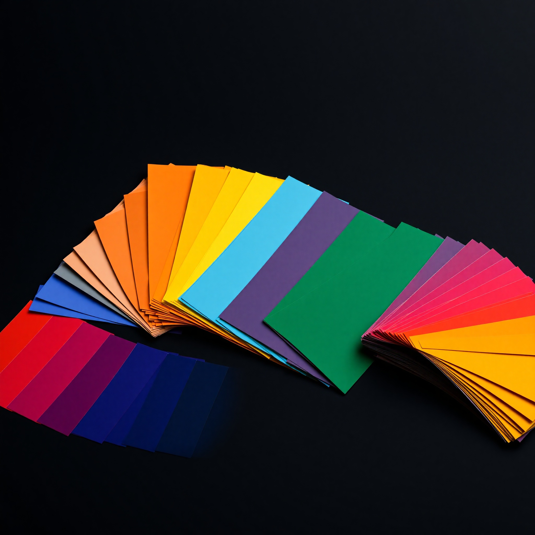 Demostración de paleta de colores sólidos para iconografía arcade con contraste de fondo oscuro y símbolos brillantes