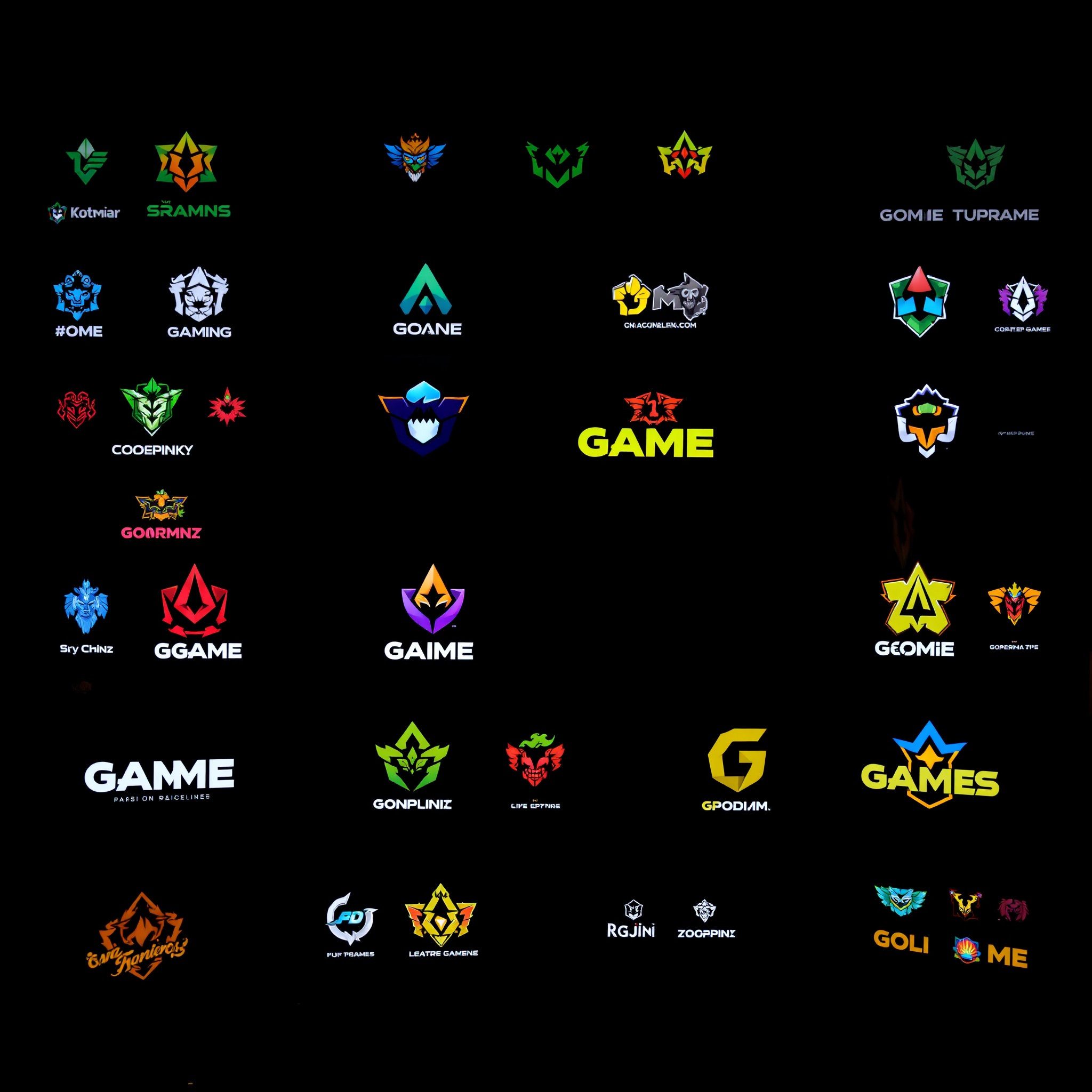 Logotipos y branding visual de estudios de juegos españoles