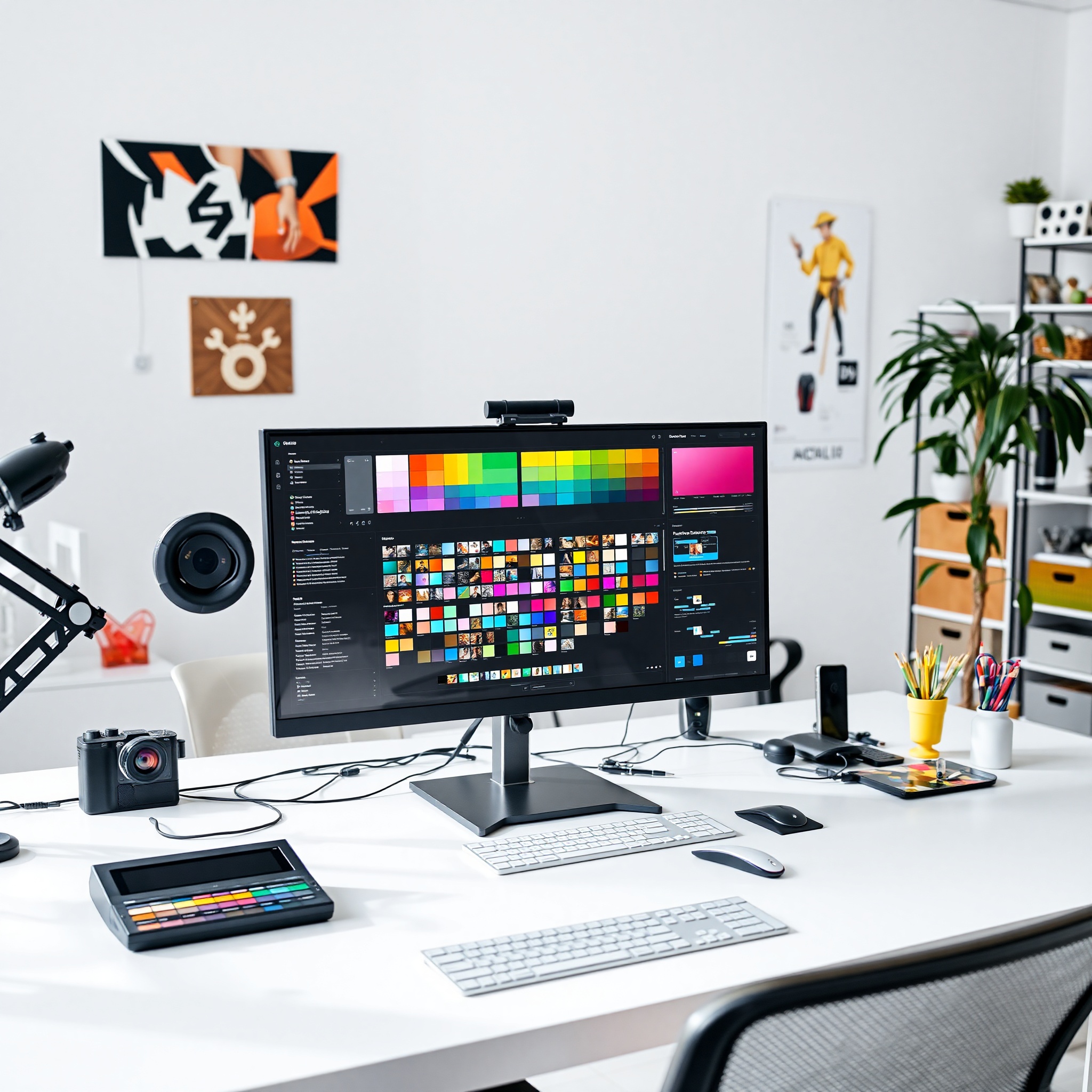 Paleta de colores sólidos para interfaz de juego HUD